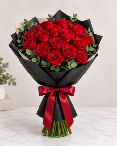 Buchet personalizat de trandafiri