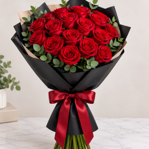 Buchet personalizat de trandafiri